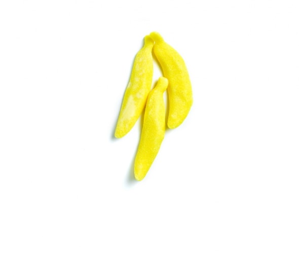 Gumové bonbóny - Banány