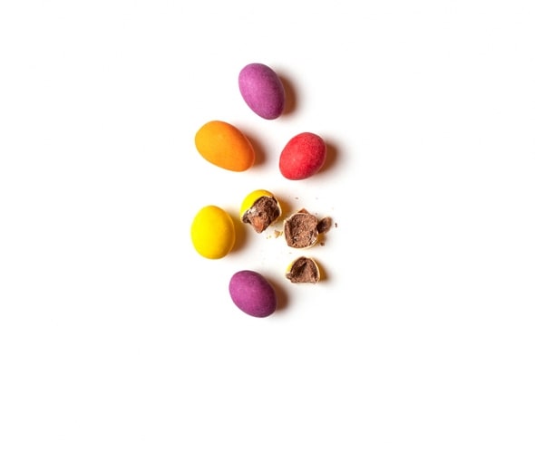 Čokoládové bonbóny - Ovocné mandle